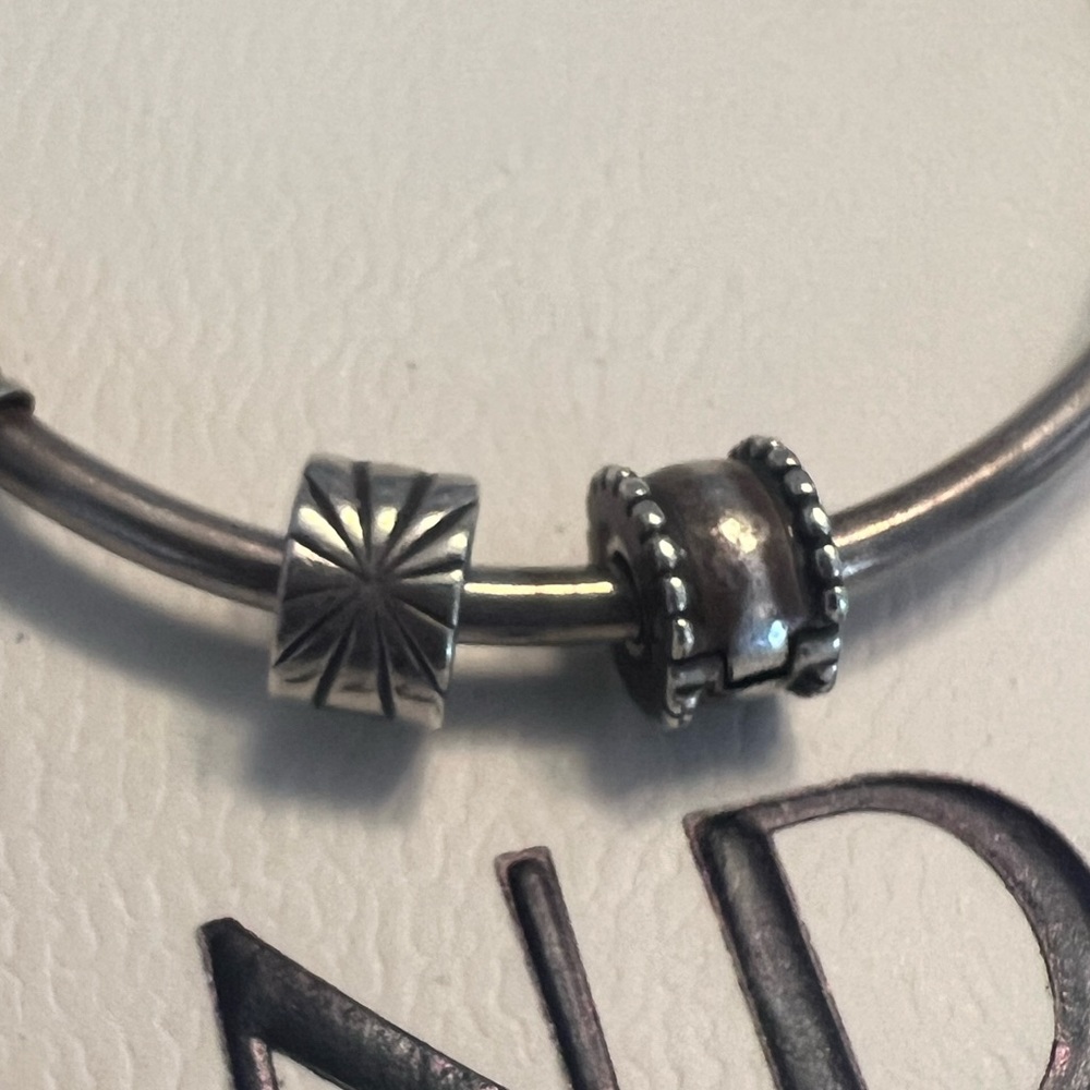 PANDORA Charm Clips - Set of two (2) - S925